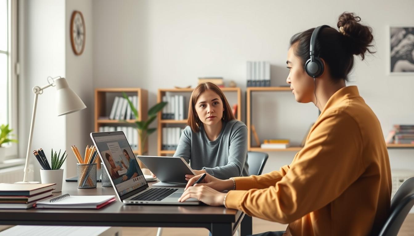 Students and educational resources in a modern learning environment