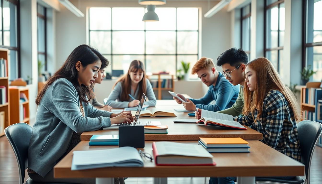 Organized exam preparation notes and academic planner